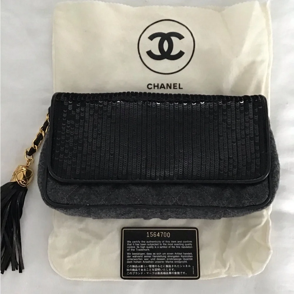 Vintage! CHANEL evening bag - Picture 8 of 8